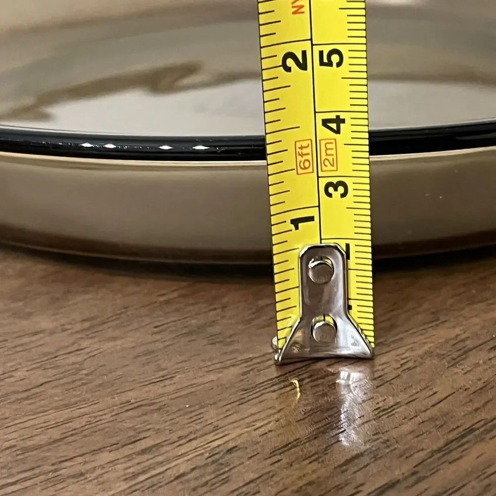 Vintage Pyrex Amber Brown 10 Inch Round Pie Plate Glass Baking Dish 209